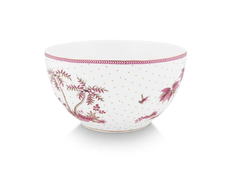 PIP STUDIO Jolie Dots Gold Pink Bowl 18cm