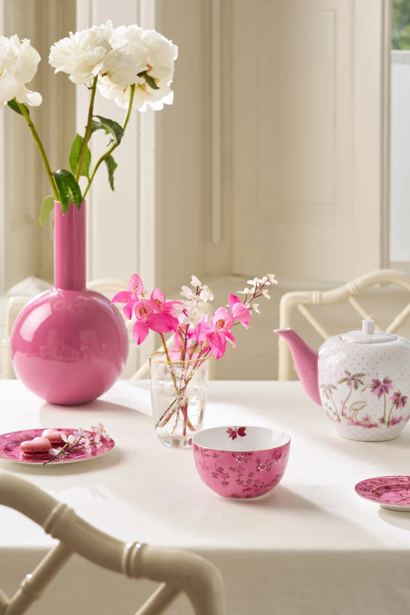 PIP STUDIO Jolie Flowers Pink Bowl 12cm