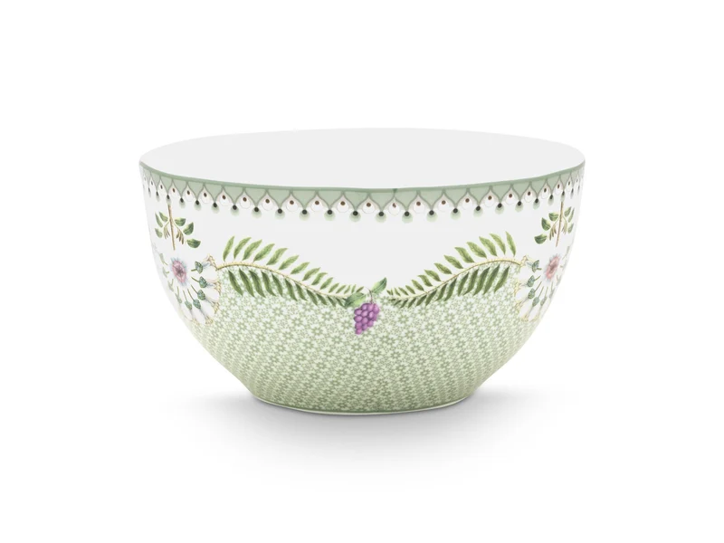 PIP STUDIO Lily&Lotus Tiles Light Green Bowl 15cm