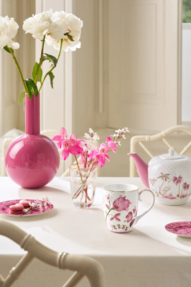 PIP STUDIO Jolie Tulip Pink Becher XL 450ml