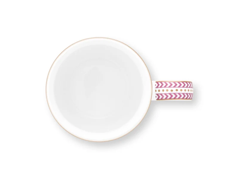 PIP STUDIO Jolie Dots Gold Pink Becher Small 145ml