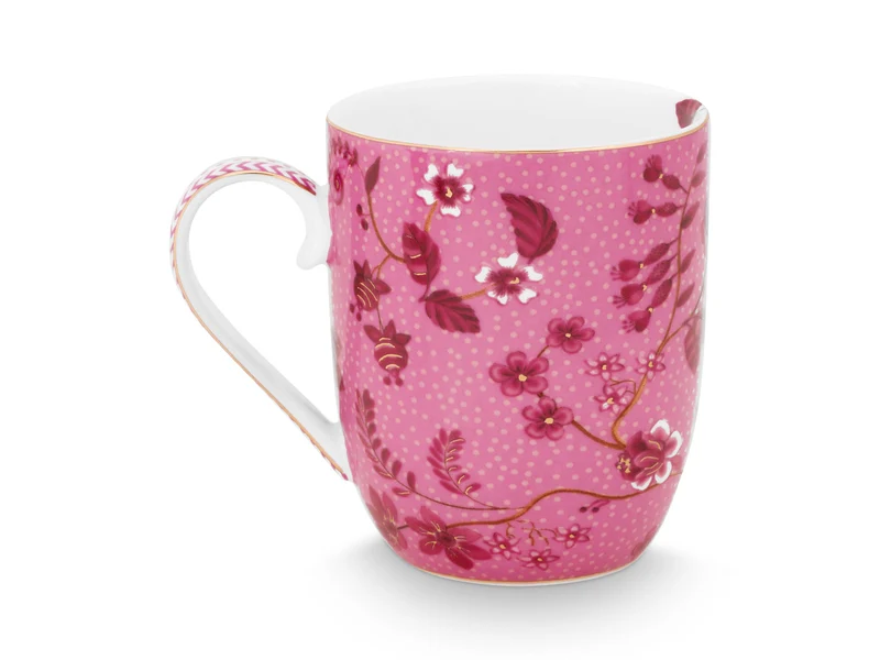 PIP STUDIO Jolie Flowers Pink Becher Small 145ml