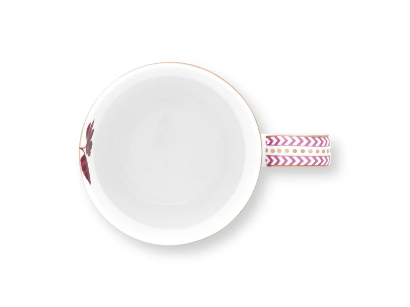 PIP STUDIO Jolie Flowers Pink Becher Small 145ml