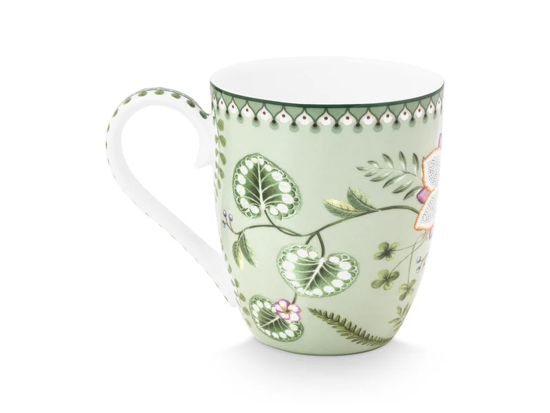 PIP STUDIO Lily&Lotus Light Green Becher XL 450ml