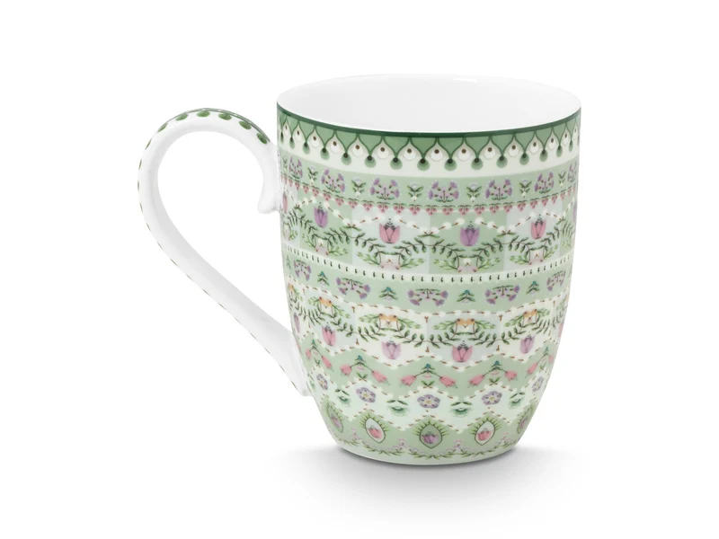 PIP STUDIO Lily&Lotus Moon Delight Light Green Becher XL 450ml