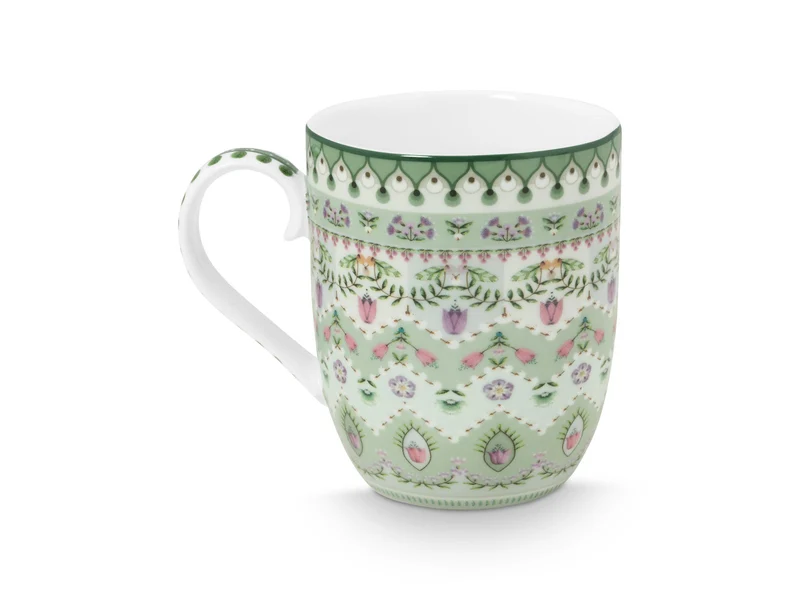 PIP STUDIO Lily & Lotus Moon Delight Light Green Becher Small 145ml