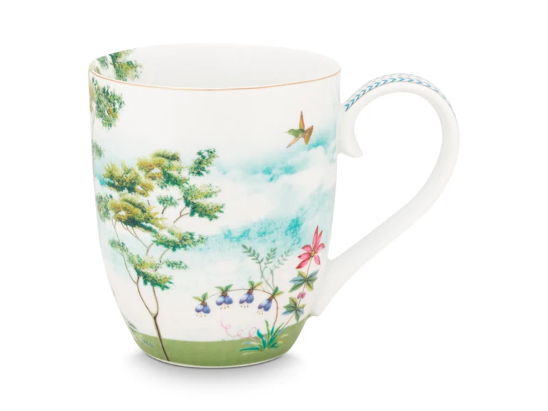 PIP STUDIO Jolie Heron Becher XL 450ml Set2