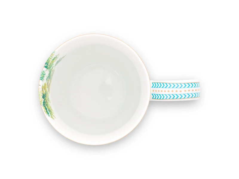 PIP STUDIO Jolie Heron Becher XL 450ml Set2