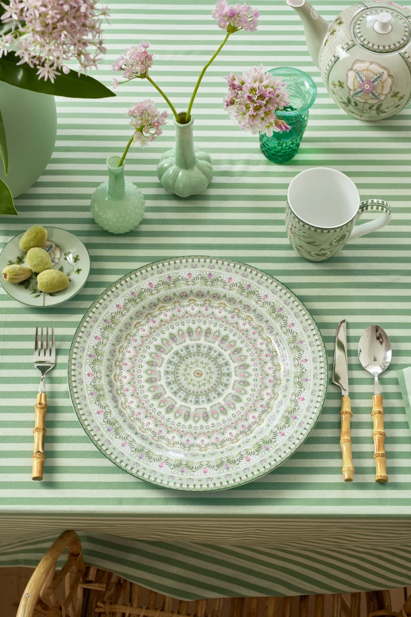 PIP STUDIO Lily&Lotus Moon Delight Light Green Platzteller 32cm