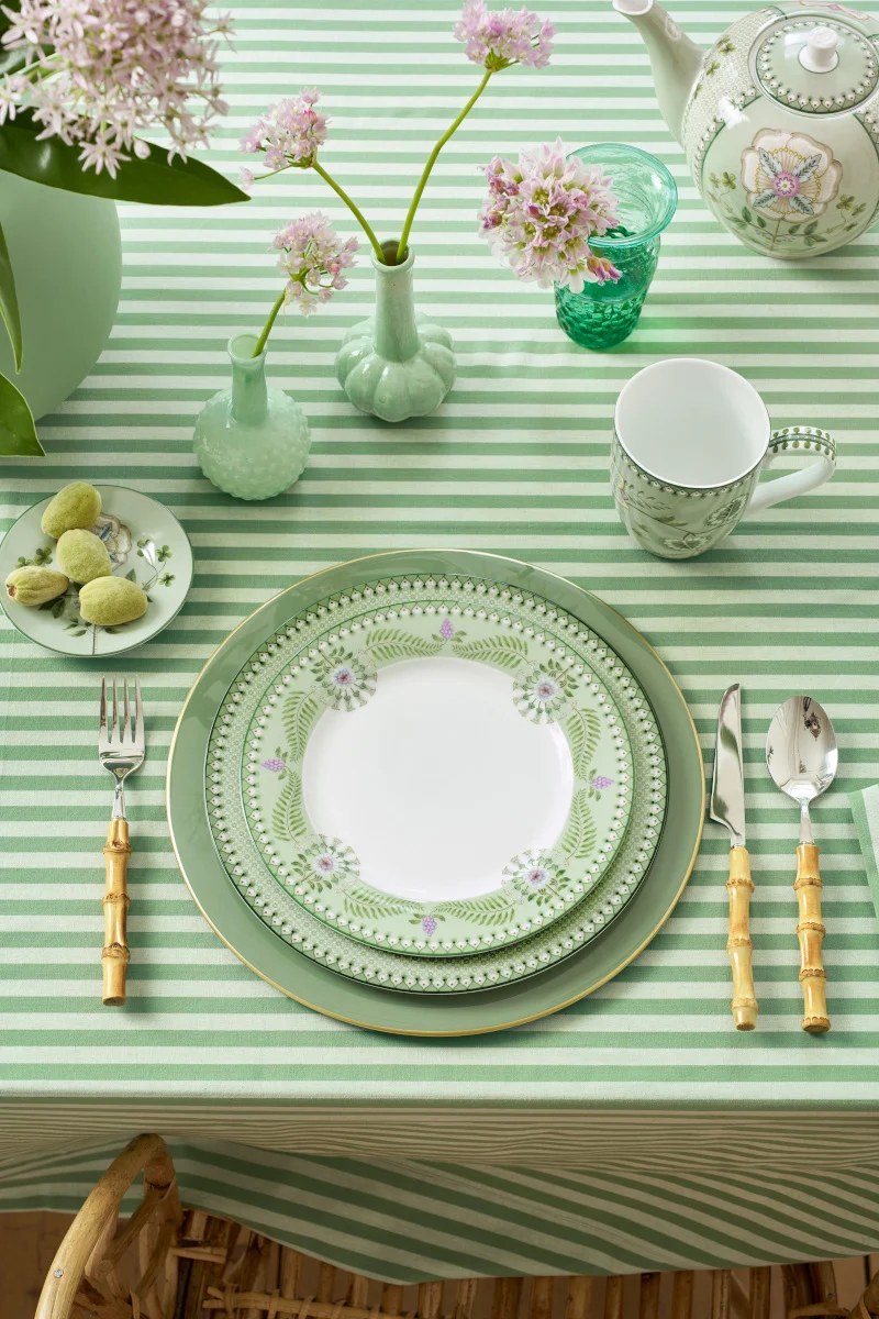 PIP STUDIO Lily&Lotus Light Green Frühstücksteller 23cm
