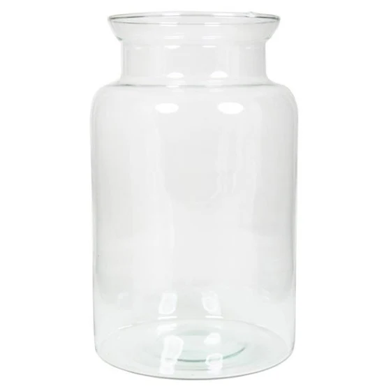 Eco Vase Milchtablett D19 cm H35 cm