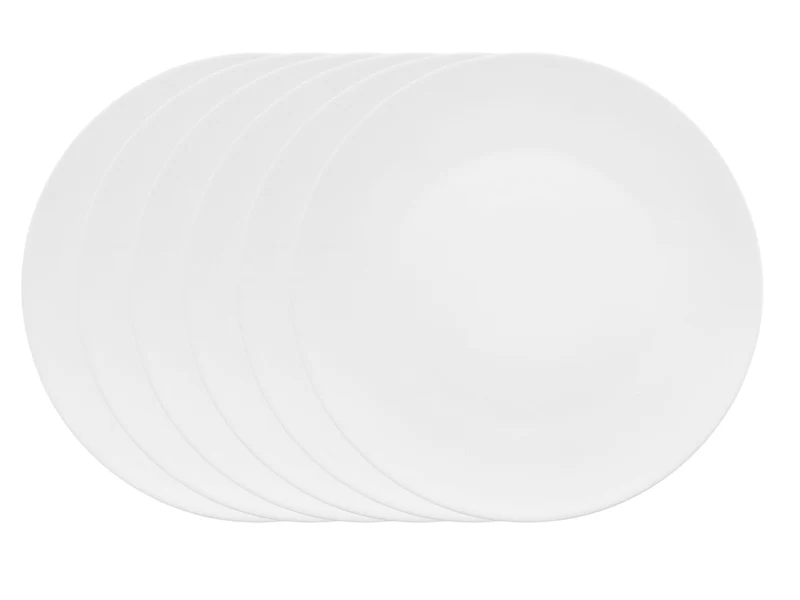 Rosenthal TAC Gropius Weiss Frühstücksteller 22 cm Set6