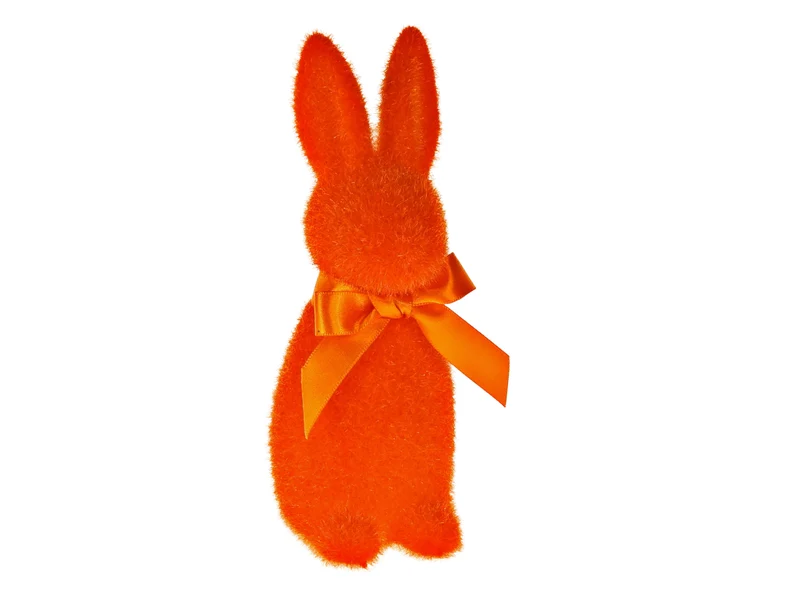 Werner Voß Hase mit Schleife orange 6,5x5x15 cm