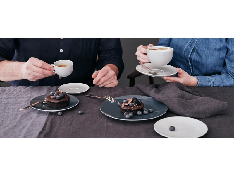 Rosenthal TAC Sensual Gentle Grey Kombi-/Tee-Untertasse 16cm