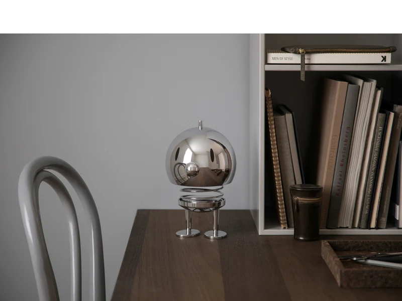 Hoptimist LED Lampe XL Chrome 23cm