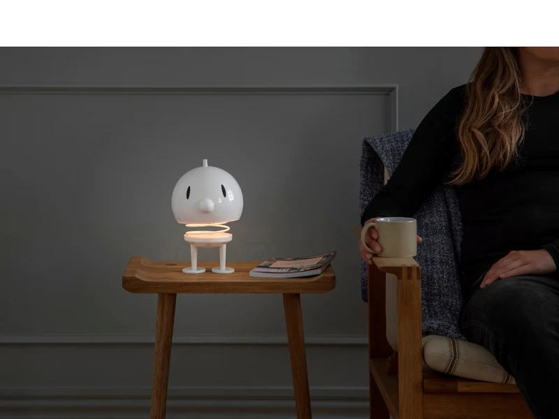 Hoptimist LED Lampe XL White 23cm