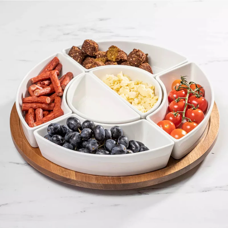 ladelle Alto Serve & Share weiß Drehteller 41cm
