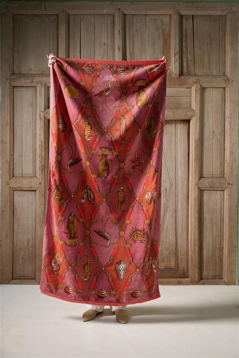 PIP STUDIO Little Sea pink Badetuch 100x180cm (1 Stück)