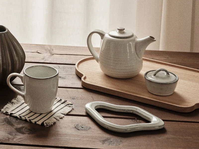 Broste Copenhagen NORDIC SEA Untersetzer 25x19cm Set2