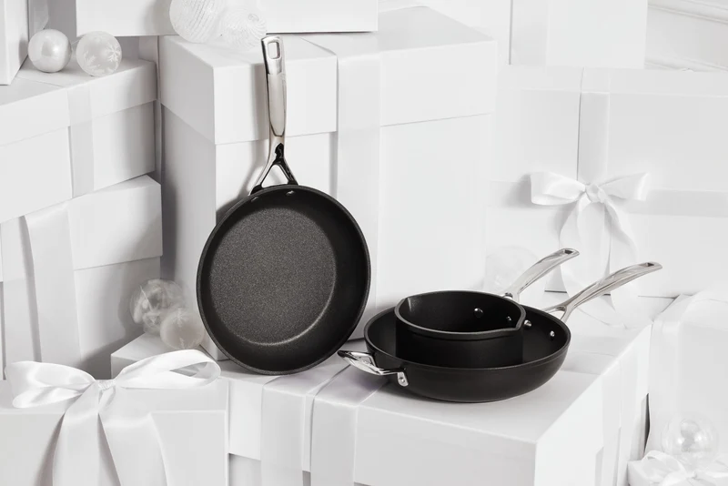 Le Creuset Aluminium-Antihaft Kochset 3tlg