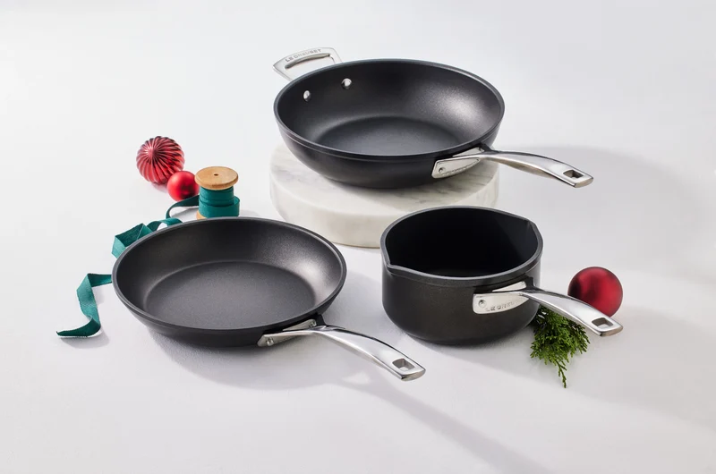 Le Creuset Aluminium-Antihaft Kochset 3tlg