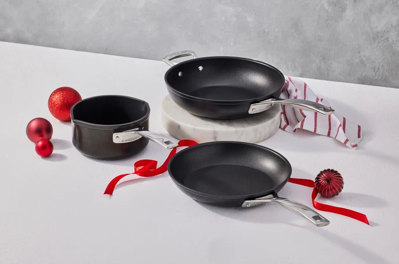 Le Creuset Aluminium-Antihaft Kochset 3tlg