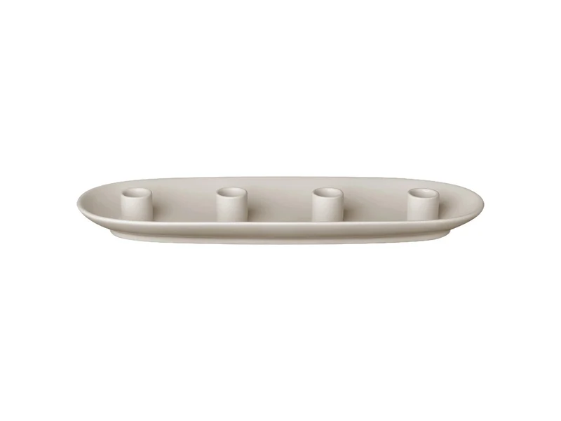 Blomus VELA Kerzenhalter oval moonbeam 40cm