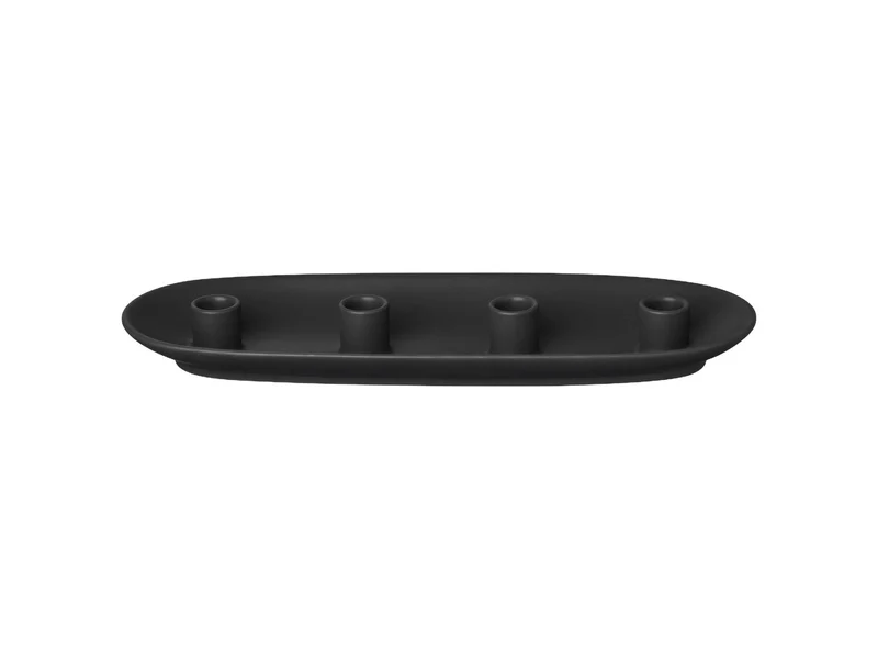 Blomus VELA Kerzenhalter oval black 40cm