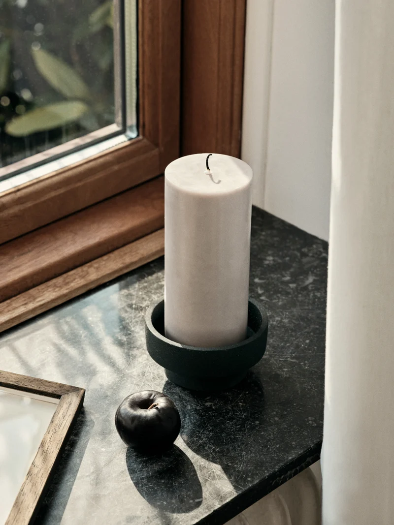 Broste Copenhagen Anker black Leuchter 7cm