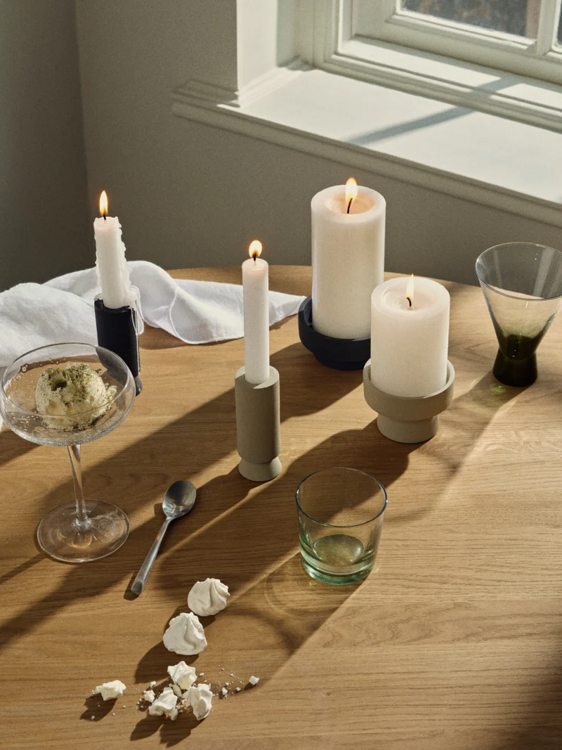 Broste Copenhagen Anker sand Leuchter 7cm