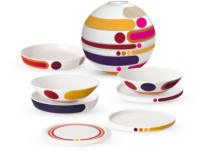 Villeroy & Boch Iconic La Boule Miami bunt Ø 24 cm