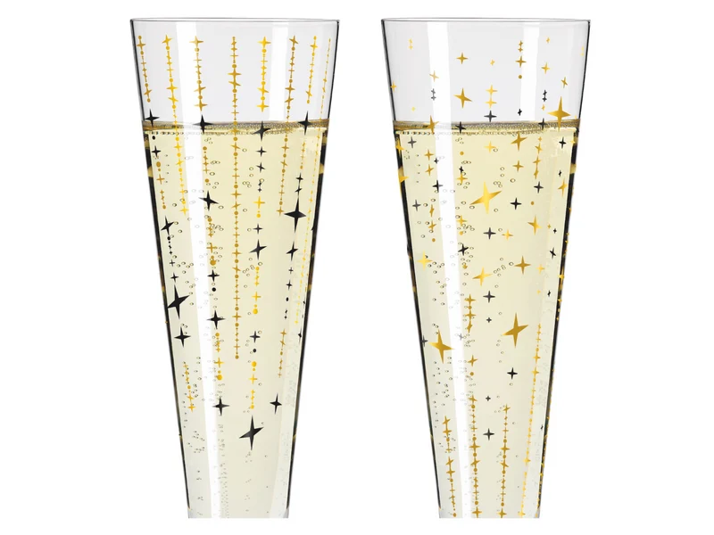 RITZENHOFF Goldnacht Champagnerglas 2er Set (S. Eikler) H24