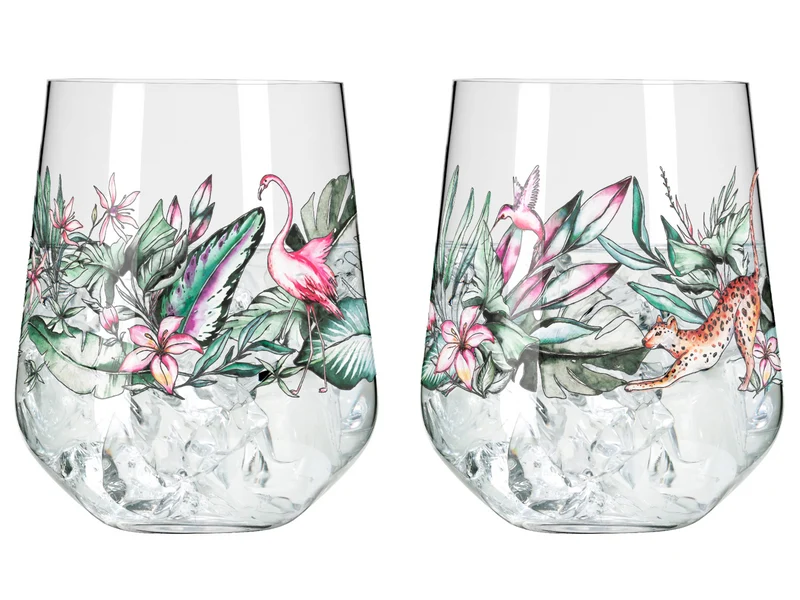 RITZENHOFF Schattenfauna Gin Tumbler 2er Set H24 #5 #6