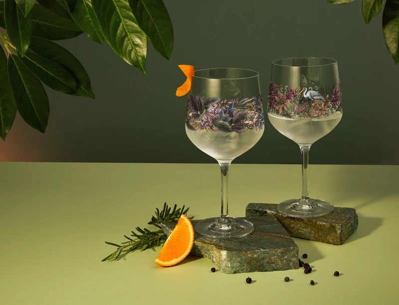 RITZENHOFF Schattenfauna Gin Kelch 2er Set H24 #5 #6