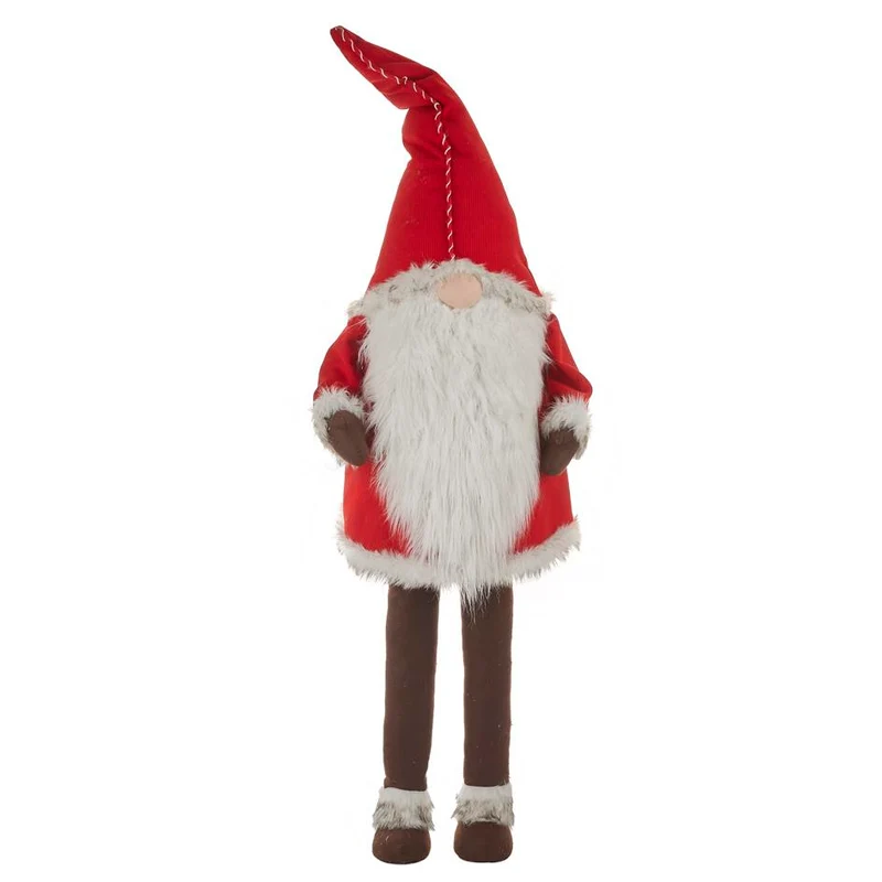 Puppe Zwerg rot - l65xb50xh198cm
