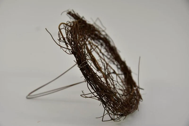 Salim Blumenstraußhalter ''rund'' 15cm Natur