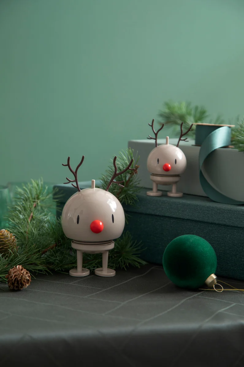 Hoptimist Bumble M latte Reindeer 14cm
