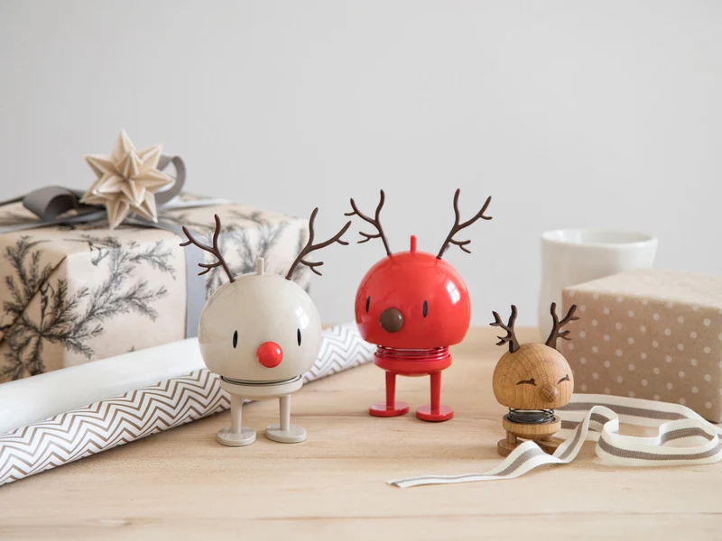 Hoptimist Bumble M latte Reindeer 14cm