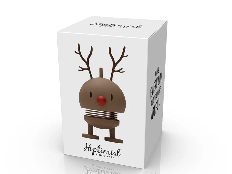 Hoptimist Soft Bumble S choko Reindeer 7,2cm