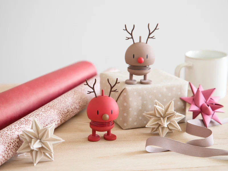 Hoptimist Soft Bumble S choko Reindeer 7,2cm