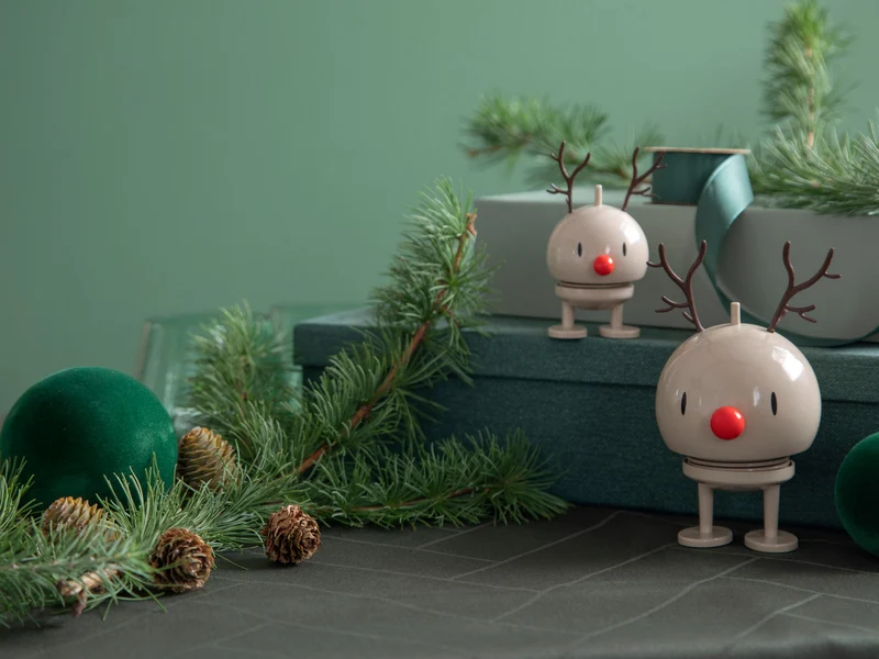 Hoptimist Bumble S latte Reindeer 7,2cm