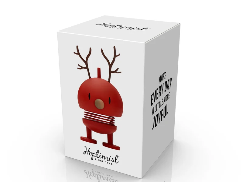 Hoptimist Soft Bumble S berry Reindeer 7,2cm