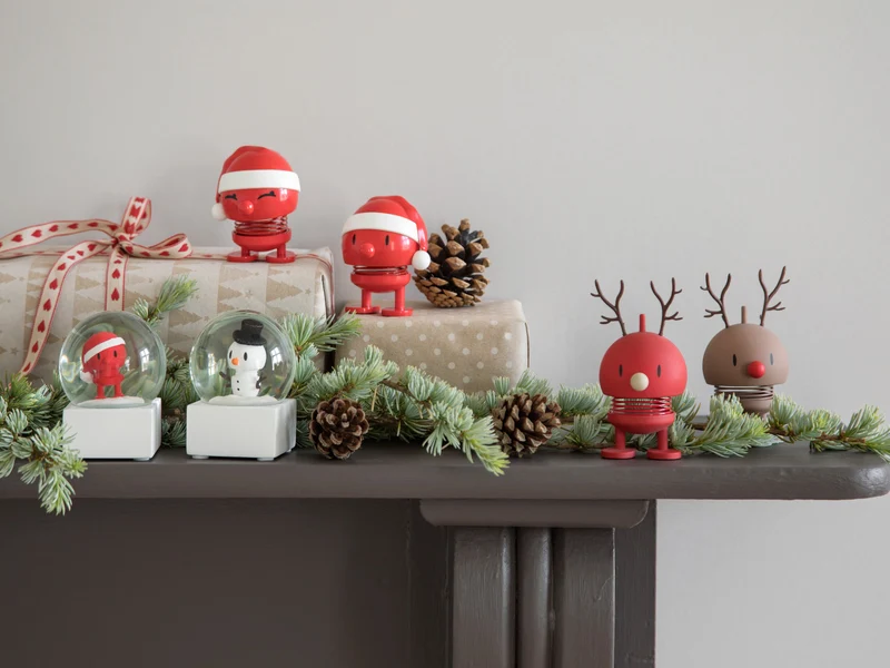 Hoptimist Soft Bumble S berry Reindeer 7,2cm
