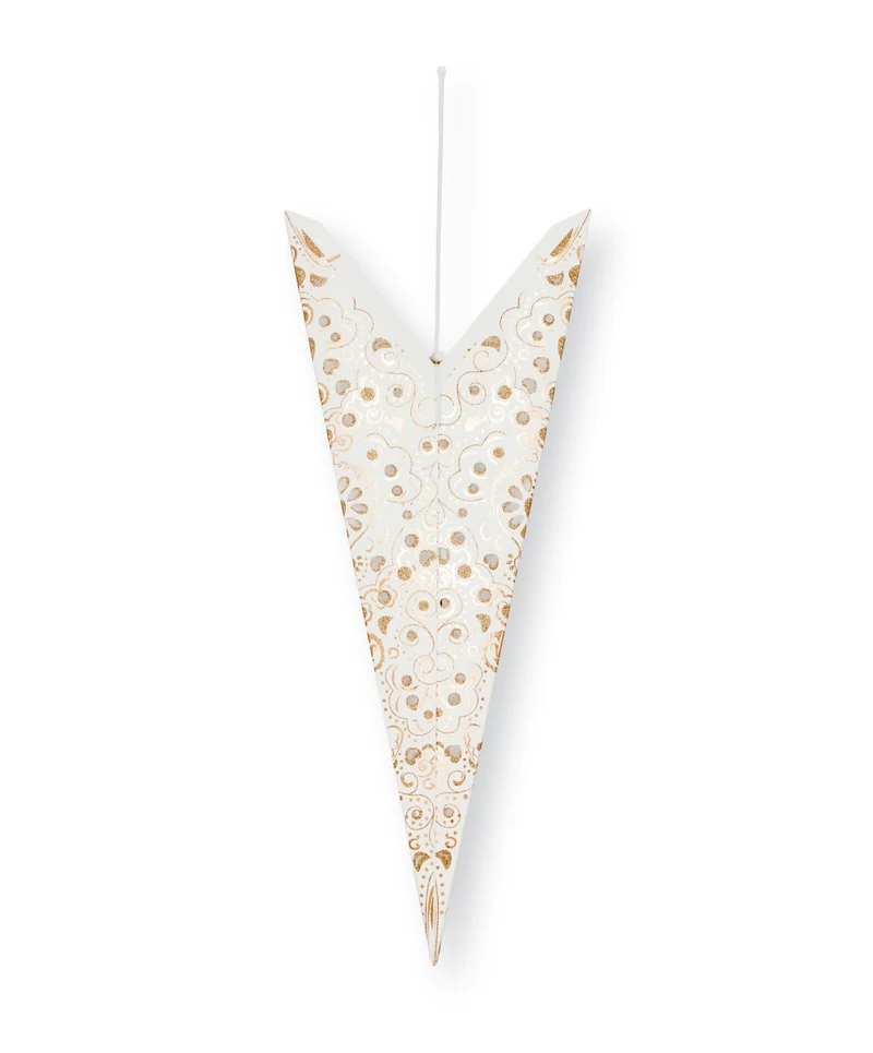 PIP STUDIO Weihnachtsstern Lampion weiß 110cm
