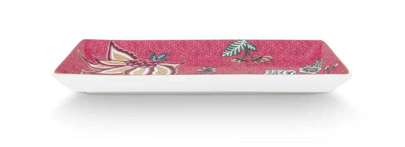 PIP STUDIO Flower Festival Oriental Geschenkset quadratisch dark pink 6tlg
