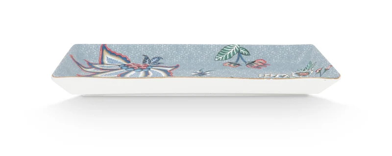 PIP STUDIO Flower Festival Oriental Geschenkset rund blau 6tlg