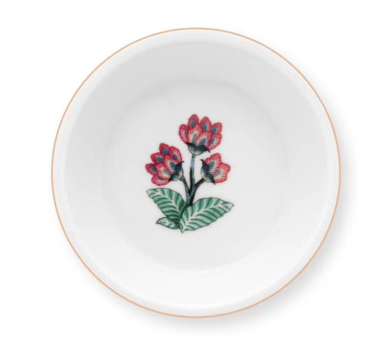 PIP STUDIO Flower Festival Oriental Geschenkset rund blau 6tlg