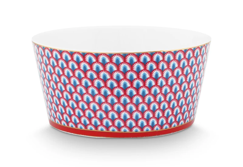 PIP STUDIO Flower Festival Oriental Geschenkset Schalen blau 12cm