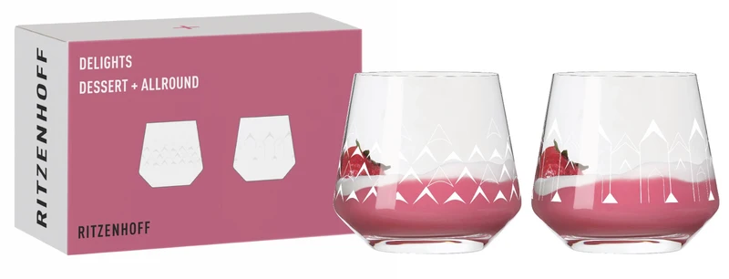 RITZENHOFF Delights Dessertglas 2er Set F23 #1 #2