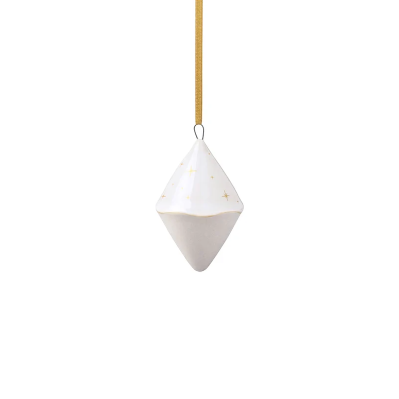 like. by Villeroy & Boch Winter Glow Ornament Doppelkegel